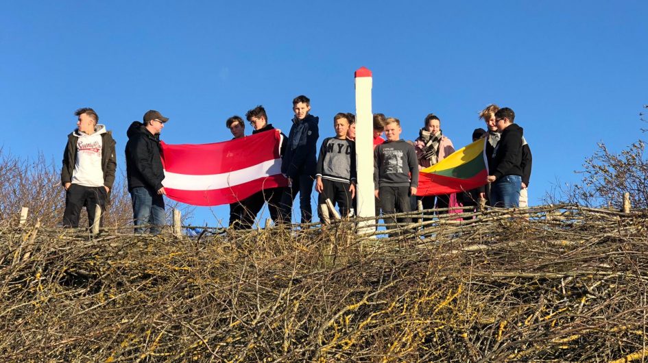 GrenzerFAHRungen - Grenze von Littauen zu Lettland 2018