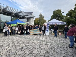Wassermarsch 2025 - Start am Bürgerhaus in Schipkau