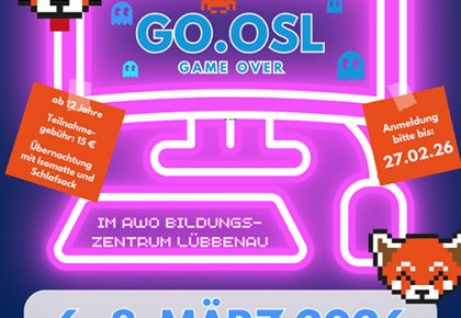 Flyer LAN-PARTY GO-OSL März 2026