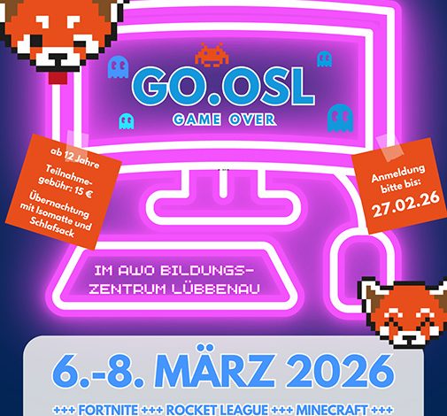 Flyer LAN-PARTY GO-OSL März 2026